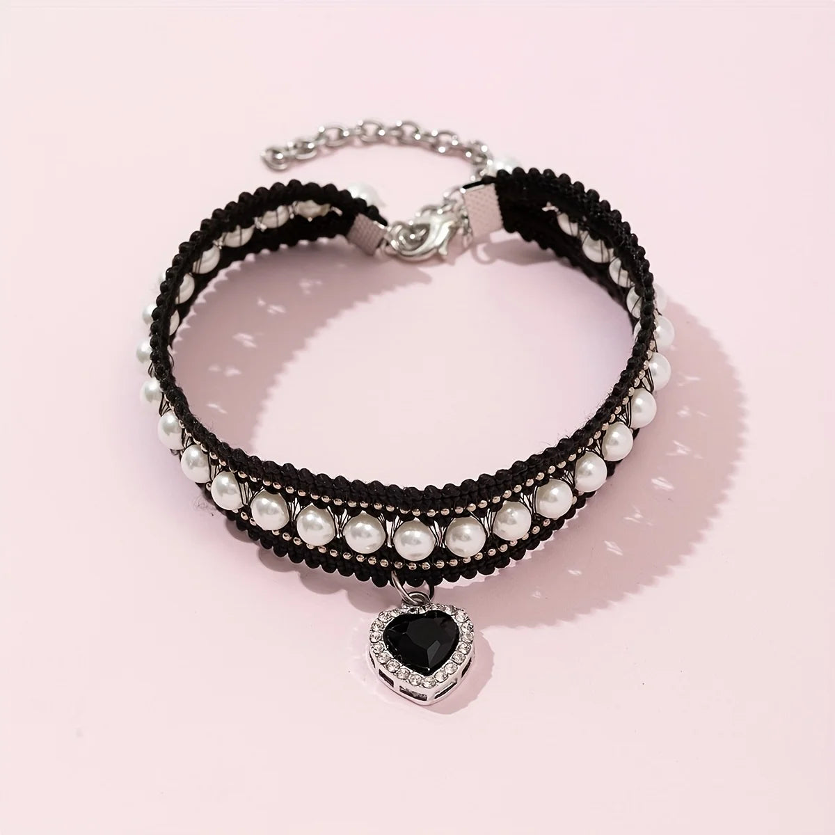 Black diamond necklace